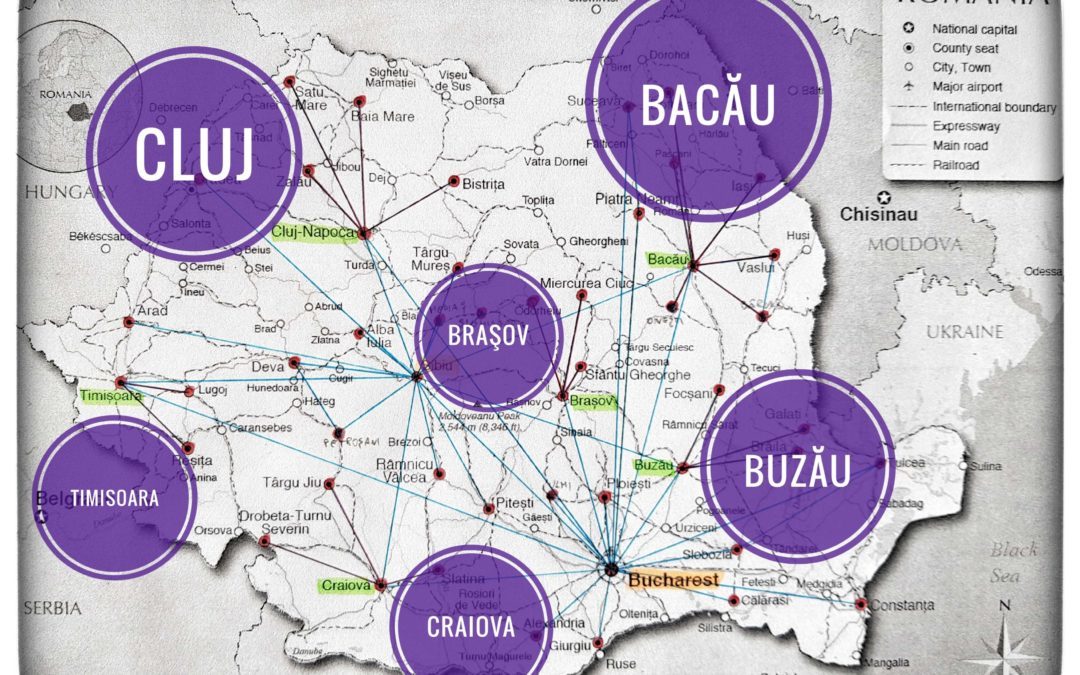 Przesyłki do Rumunii: jakimi szlakami wozimy paczki do Rumunii?
